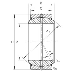 підшипник GE240-DO-2RS INA