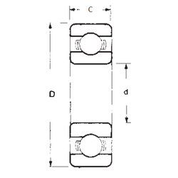 підшипник 6013 FBJ