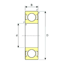 підшипник 602ZZ ISB