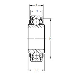 підшипник 201KLL3 Timken