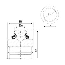 підшипник G207KPPB2 CYSD