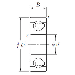 підшипник 3NC606MD4 KOYO