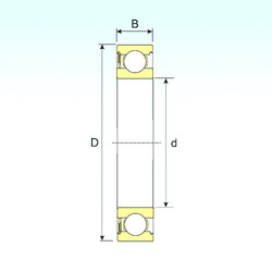 підшипник 6010-RS ISB