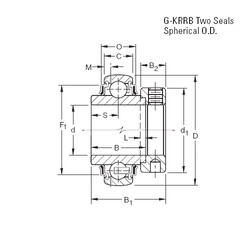 підшипник G1206KRRB Timken