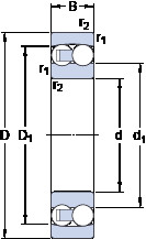 підшипник 1316 SKF