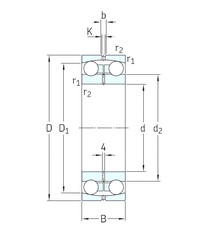 підшипник 13948 SKF