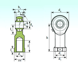 підшипник TSF 40 BB ISB