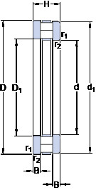 підшипник 89326 M SKF