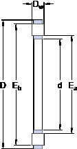 підшипник K 81226 TN SKF