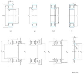 підшипник NU2272MA SKF