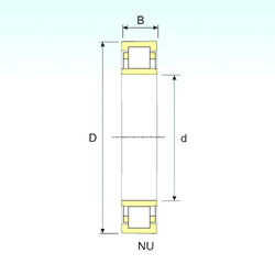 підшипник NU 209 ISB