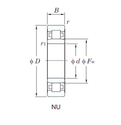 підшипник NU2206 KOYO