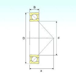 підшипник 7236 B ISB