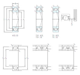 підшипник 71902 CD/P4A SKF