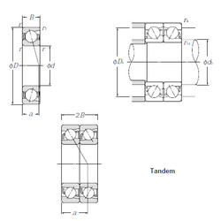 підшипник 7307BDT CYSD