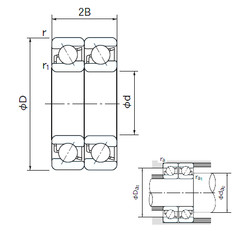 підшипник 7340DT NACHI