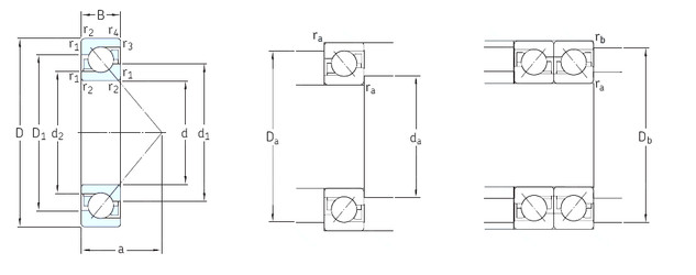 підшипник 7311BECBP SKF