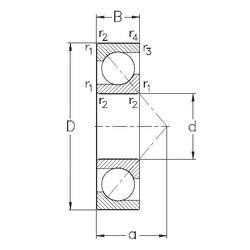 підшипник 7226-B-MP NKE