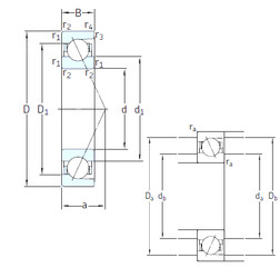 підшипник E 270 7CE1 SNFA