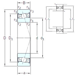 підшипник HX100 /S/NS 7CE1 SNFA