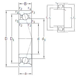 підшипник VEX 15 /NS 7CE1 SNFA