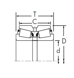 підшипник M249734/M249710CD+M249734XB Timken