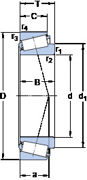 підшипник 32056 X SKF