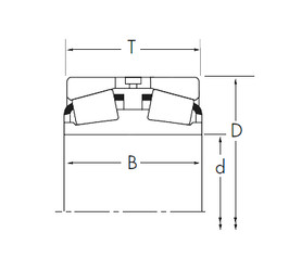 підшипник M252349D/M252310+M252310EB Timken