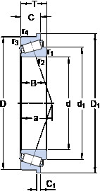 підшипник 32311 BRJ2/QCL7C SKF