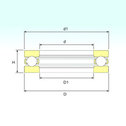 підшипник BD1B634141 ISB