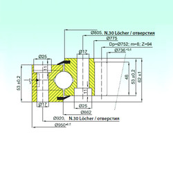 підшипник ZB1.25.0860.200-1SPPN ISB