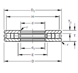 підшипник 70TP132 Timken