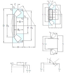 підшипник 29244E SKF