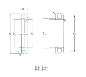 підшипник 81111TN SKF