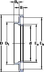 підшипник AXW 45 + AXK 4565 SKF