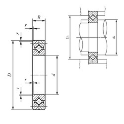 підшипник CRB 25025 IKO