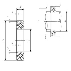 підшипник CRBC 15025 IKO