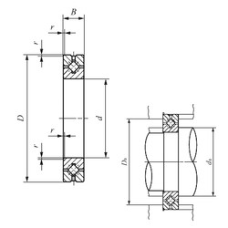 підшипник CRBH 12025 A IKO