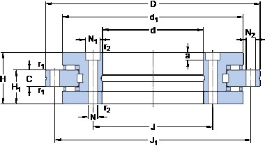 підшипник NRT 850 A SKF