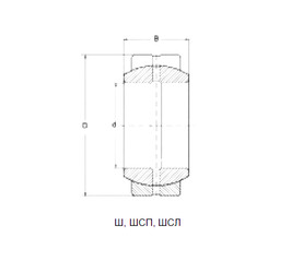 підшипник GE8E CRAFT