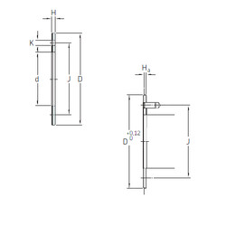 підшипник PCMW 325401.5 E SKF