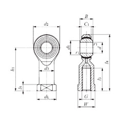 підшипник PHS 10EC IKO