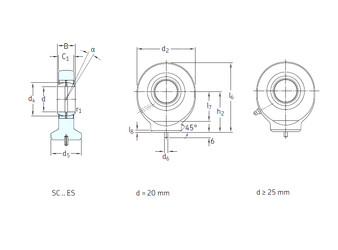 підшипник SC40ES SKF