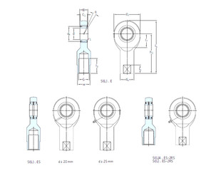 підшипник SI45ES-2RS SKF