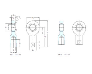 підшипник SILA50TXE-2LS SKF