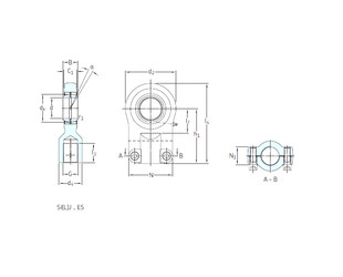 підшипник SILR70ES SKF