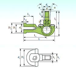 підшипник SQL 10 C RS-1 ISB