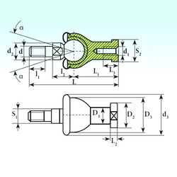 підшипник SQZ 18 C RS ISB