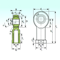 підшипник TSF 25 C ISB