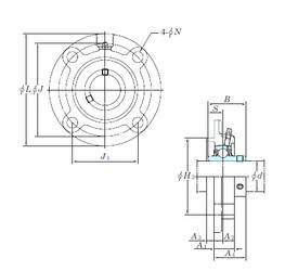 підшипник UCFCX15-48E KOYO